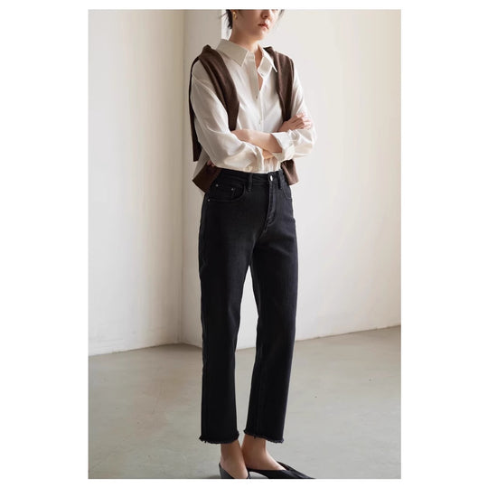 Damen Schicke und lässige Bluse mit oversized Schnitt Nord Taschen
