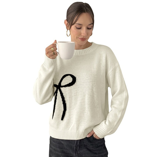 Damen Lässiger Pullover Nord Taschen