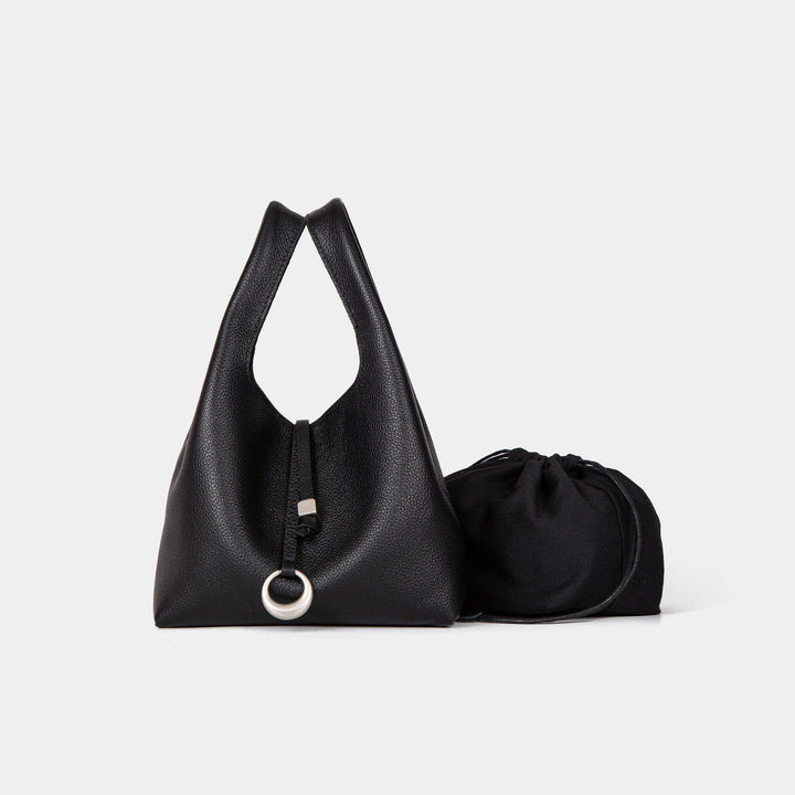 Damen elegante Tote-Tasche mit innovativem Verschluss Nord Taschen
