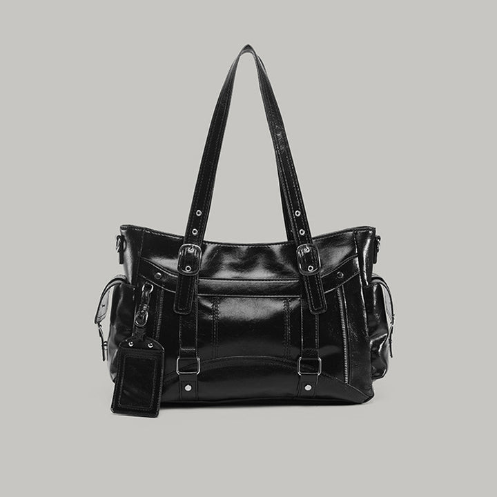 Damen Handtasche mit verstellbarem Trageriemen und mehreren Fächern Nord Taschen