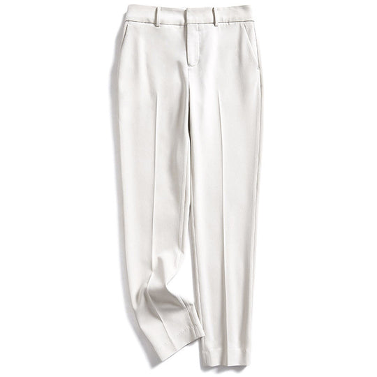 Damen Elegante Hochtaillierte Anzughose Nord Taschen