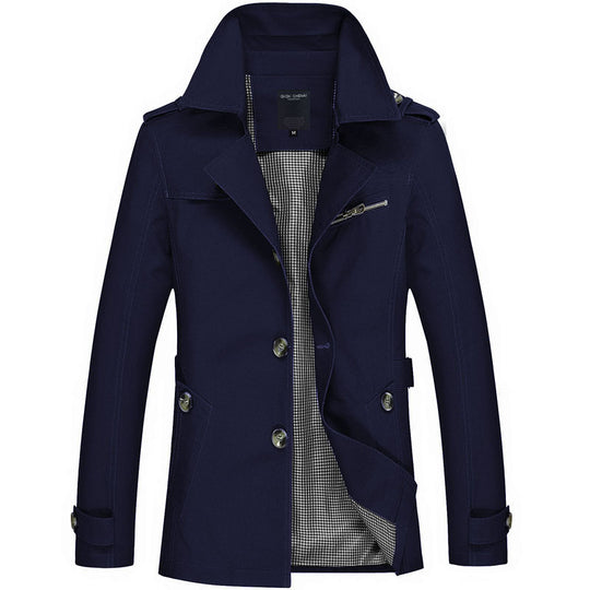 Herren Elegant Modernes Blazer Jackett Nord Taschen