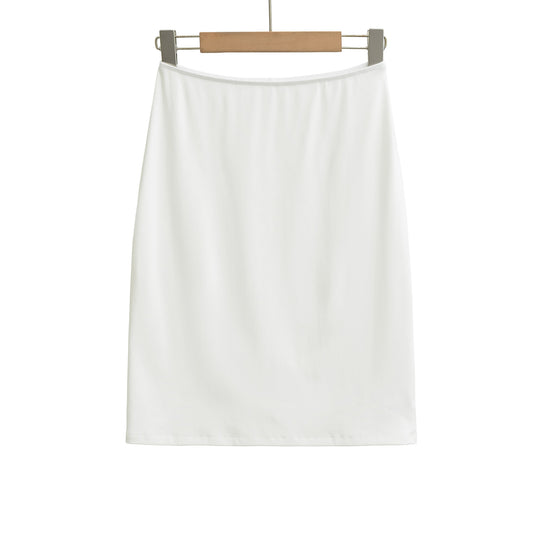 Damen Figurnaher Midirock aus Feinstrick mit elastischem Bund Nord Taschen