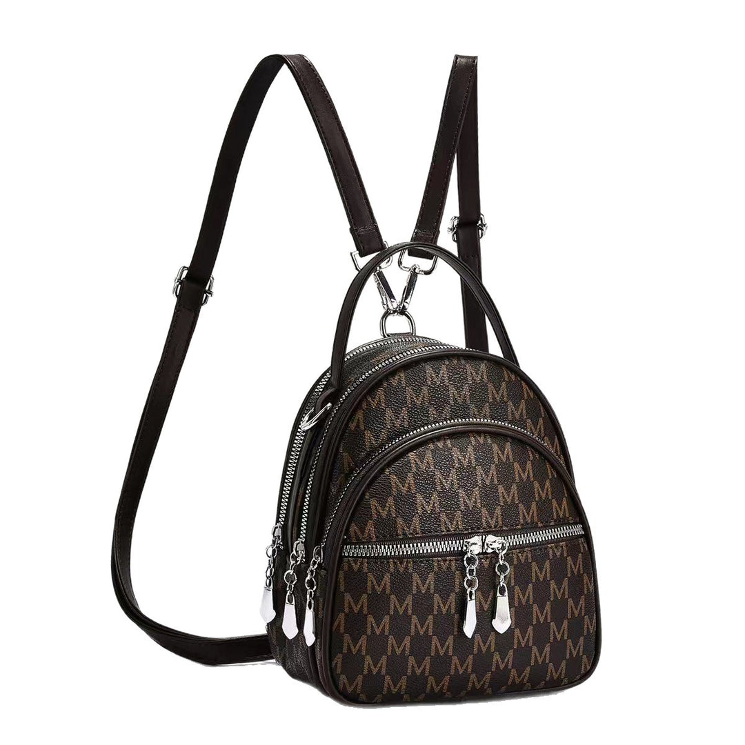 Damen Rucksackhandtasche mit elegantem Mustermix Nord Taschen