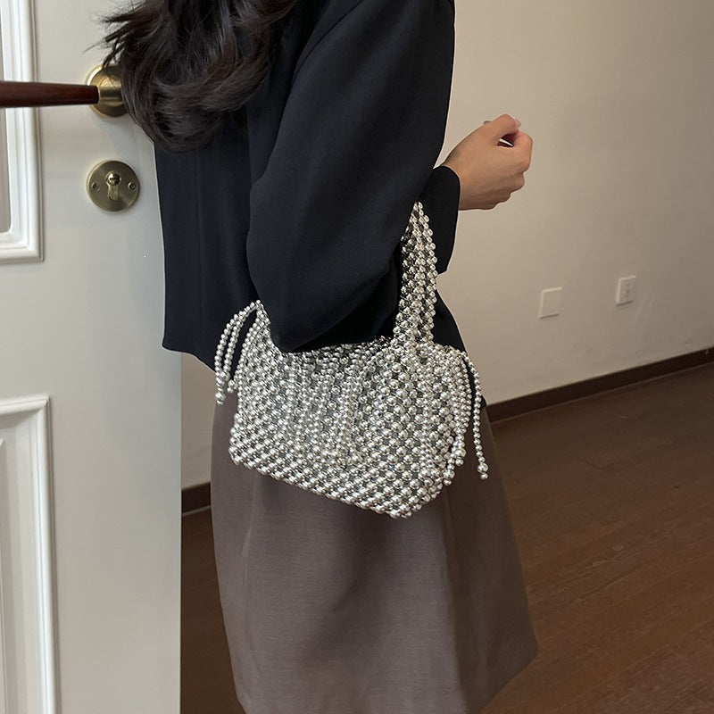 Damen Handtasche im charmanten Perlen-Design Nord Taschen
