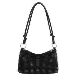 Damen Glamouröse Handtasche mit funkelnder Strassverzierung Nord Taschen
