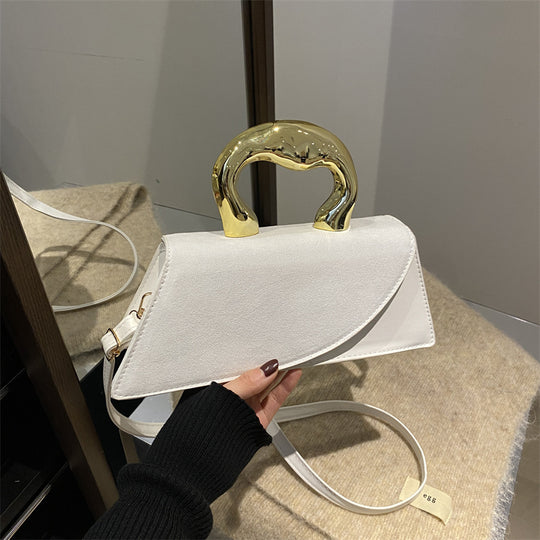 Damen elegante Handtasche mit luxuriösem Acrylgriff Nord Taschen