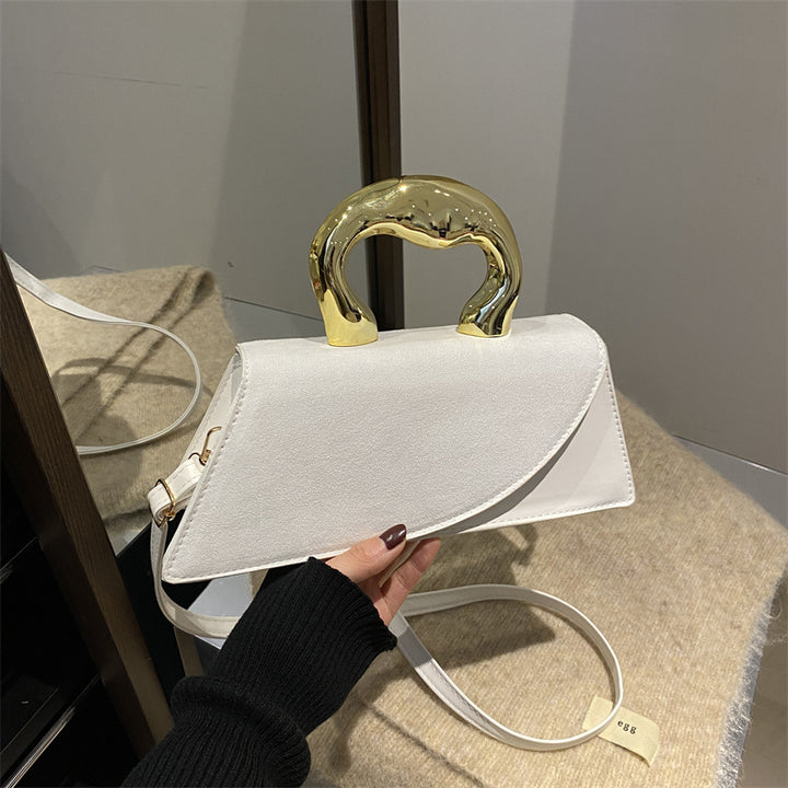 Damen elegante Handtasche mit luxuriösem Acrylgriff Nord Taschen