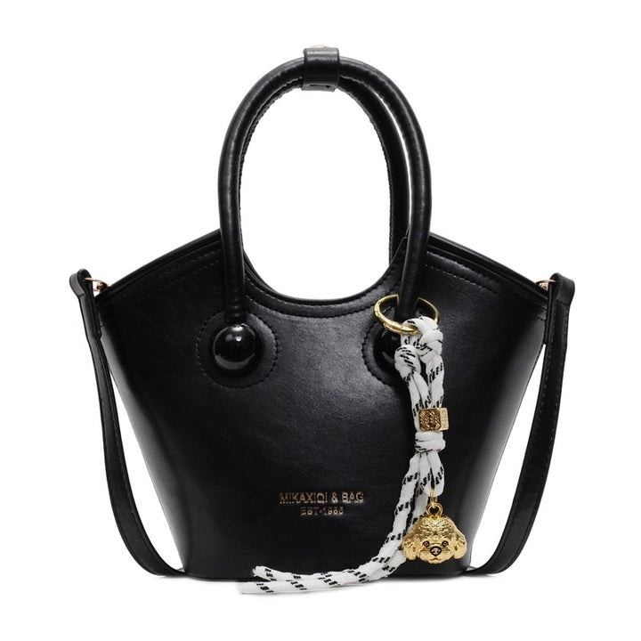 Damen Handtasche im modernen Design mit abnehmbarem Schlüsselanhänger | Nord Taschen
