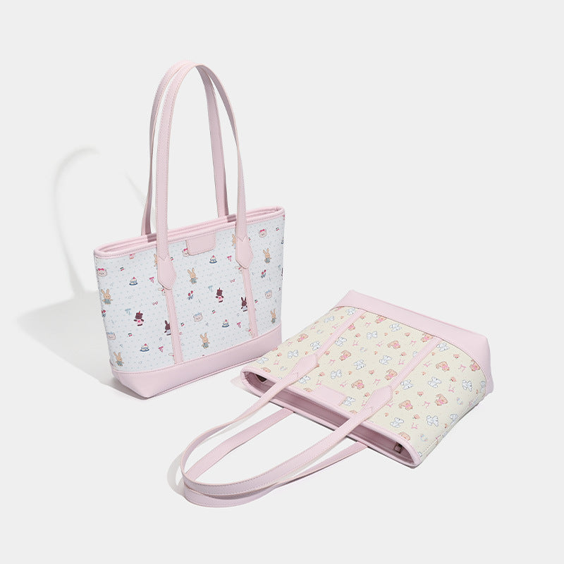 Damen Shopper-Tasche mit verspieltem Motiv Nord Taschen