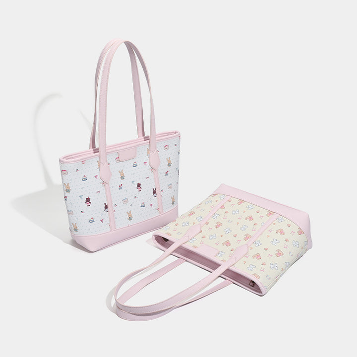 Damen Shopper-Tasche mit verspieltem Motiv Nord Taschen
