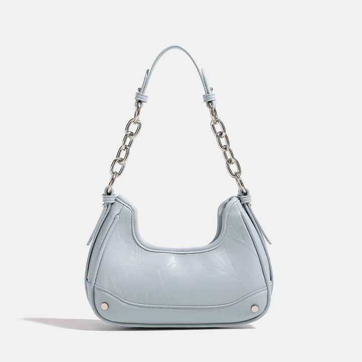 Damen Hobo-Tasche mit modernem Kettenhenkel und strukturiertem Design Nord Taschen