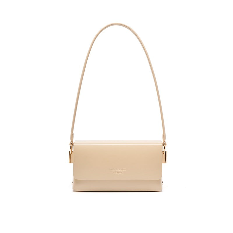 Damen elegante Lederumhängetasche mit minimalistischer Form Nord Taschen