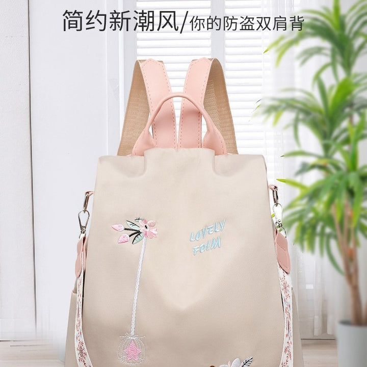 Damen Rucksack mit floralem Stickdesign Nord Taschen