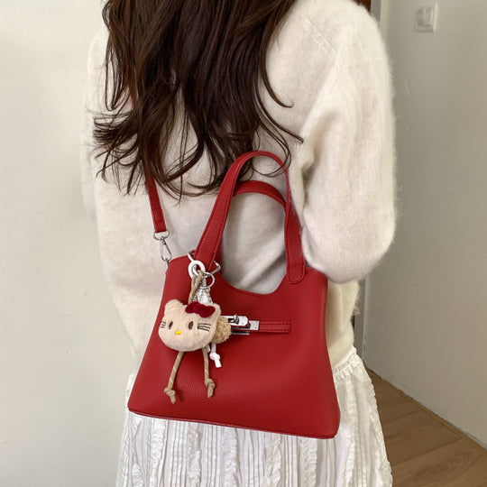Damen multifunktionale Designer-Handtasche mit abnehmbarem Anhänger Nord Taschen