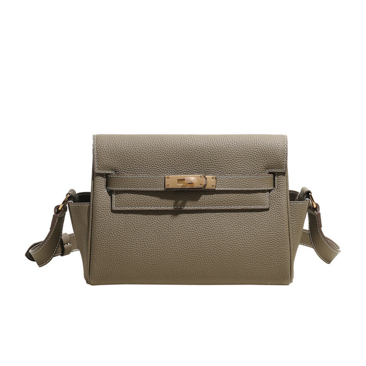 Damen Umhängetasche mit eleganter Klappenverschluss und verstellbarem Schulterriemen Nord Taschen