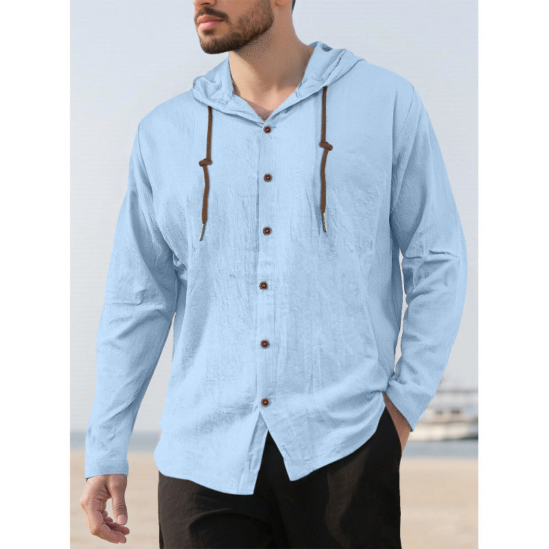Herren Leichte Kapuzenshirt Nord Taschen