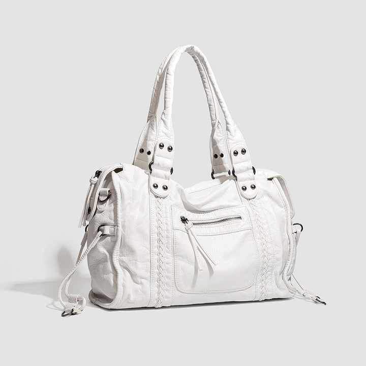 Damen Hobo-Tasche mit praktischen Reißverschlussfächern und eleganter Struktur Nord Taschen