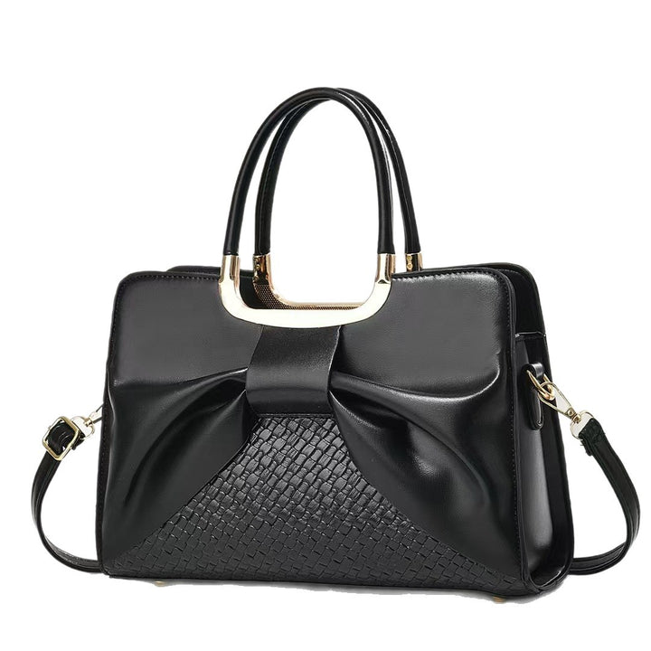 Damen elegante Handtasche mit Schleifenakzent Nord Taschen
