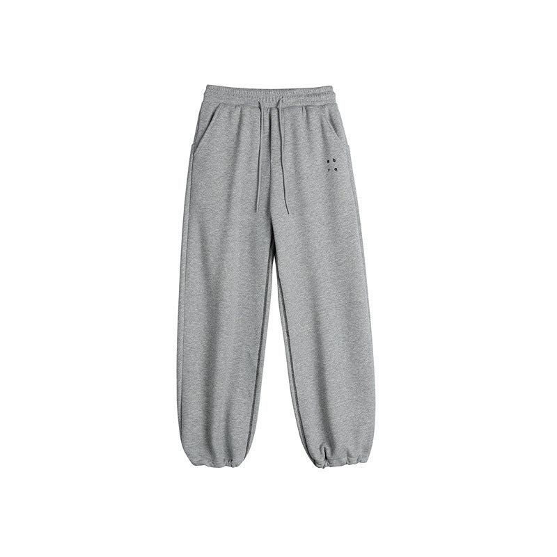 Damen Sweathose mit weitem Bein, elastischem Bund und Tunnelzug Nord Taschen