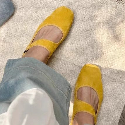 Damen Komfortable Ballerinas mit eleganten Cut-Outs Nord Taschen