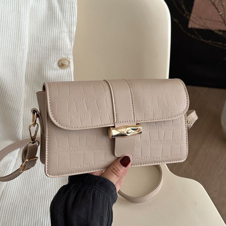 Damen Umhängetasche im eleganten Krokodilprägung Nord Taschen