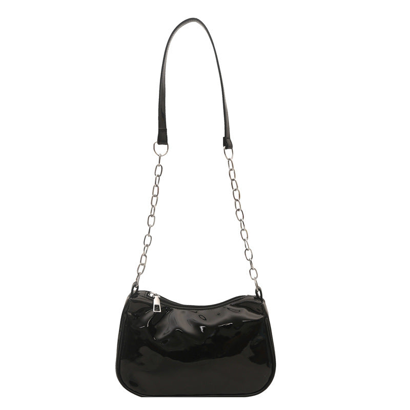 Damen Luxus Handtasche mit glänzender Oberfläche von Nord Taschen