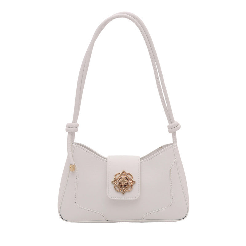 Damen elegante Schultertasche mit hochwertiger Metallverzierung Nord Taschen