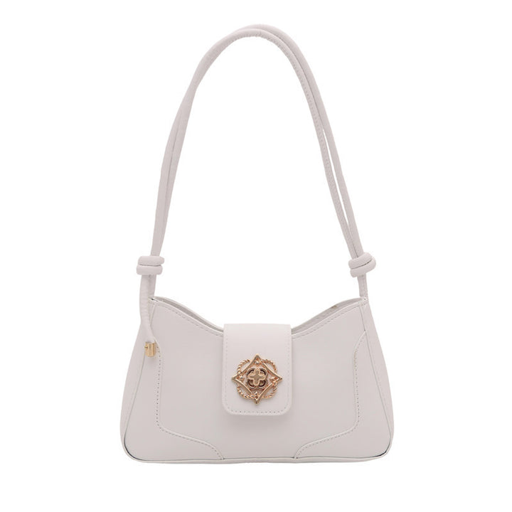 Damen elegante Schultertasche mit hochwertiger Metallverzierung Nord Taschen