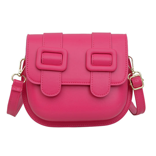 Damen Schultertasche mit doppelten Schnallen Nord Taschen