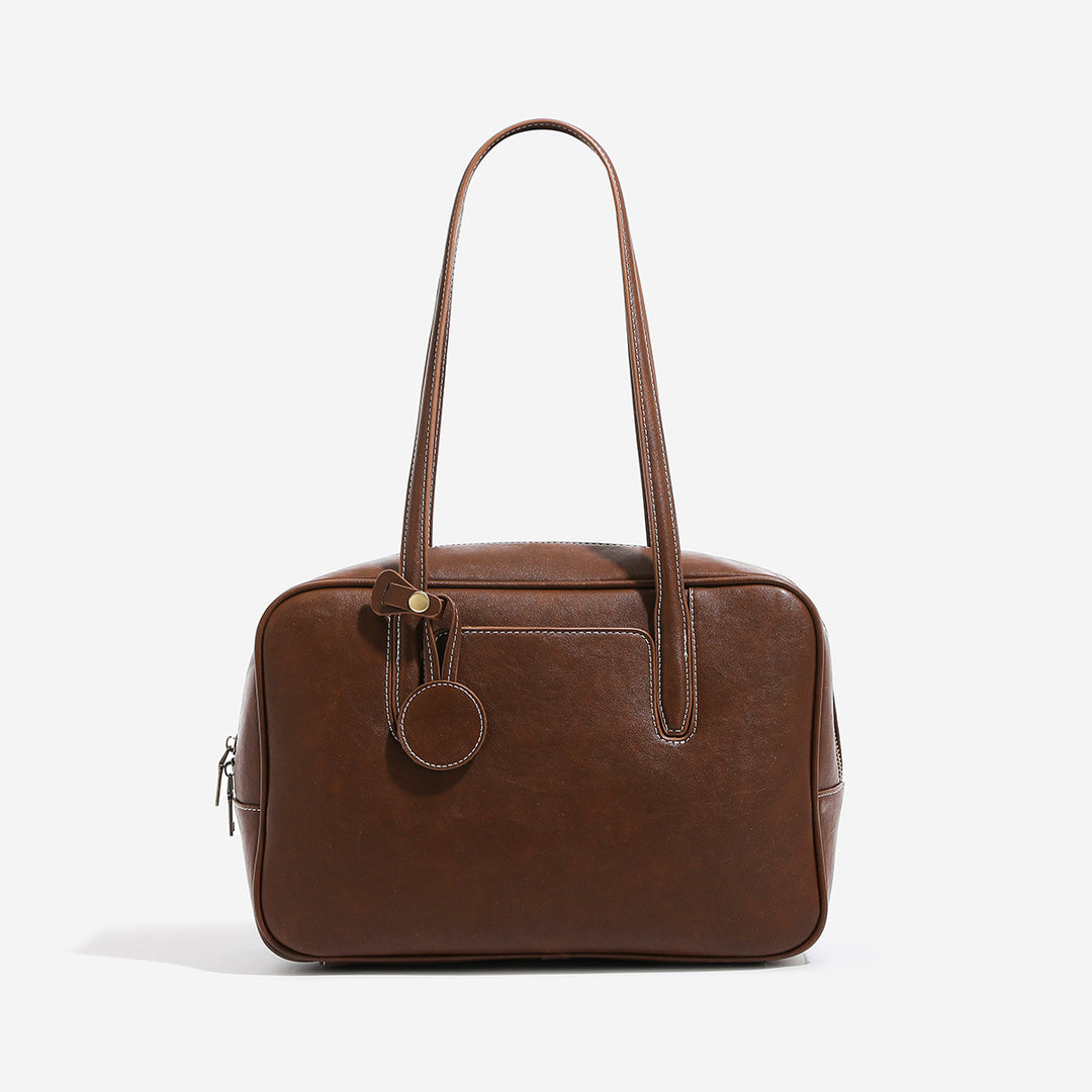 Damen Handtasche mit strukturiertem Kunstleder und elegante Details Nord Taschen