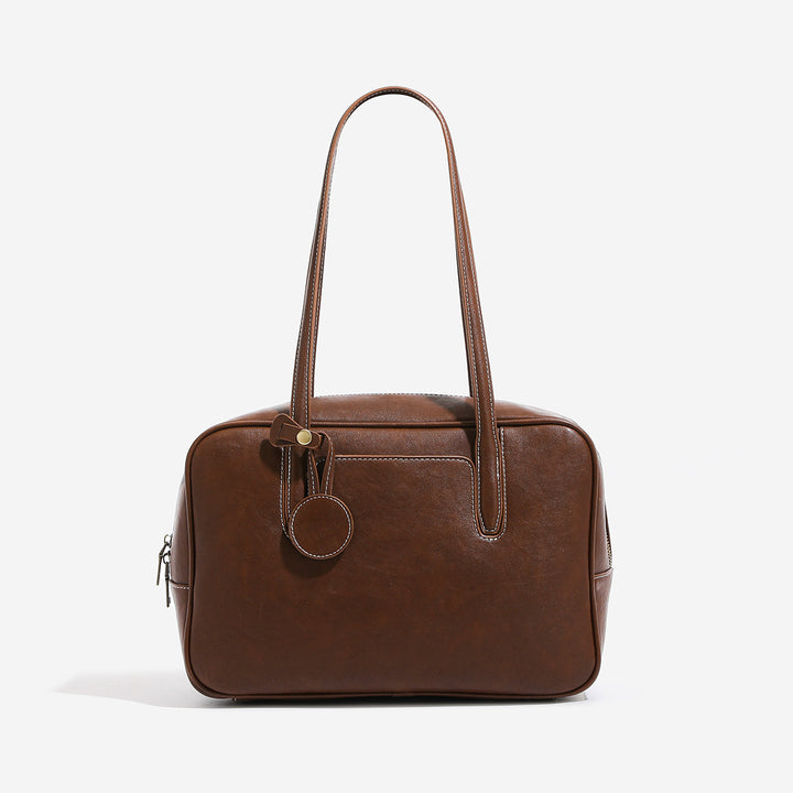 Damen Handtasche mit strukturiertem Kunstleder und elegante Details Nord Taschen