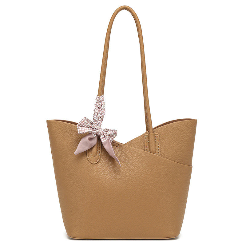 Damen Shopper-Tasche mit verspieltem Schleifenakzent und elegantem Design Nord Taschen