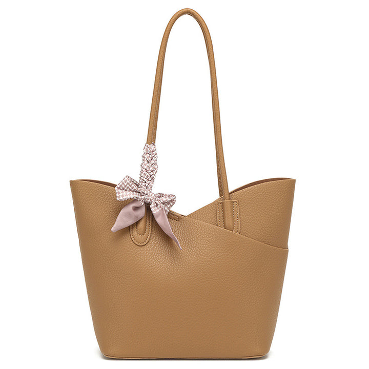 Damen Shopper-Tasche mit verspieltem Schleifenakzent und elegantem Design Nord Taschen