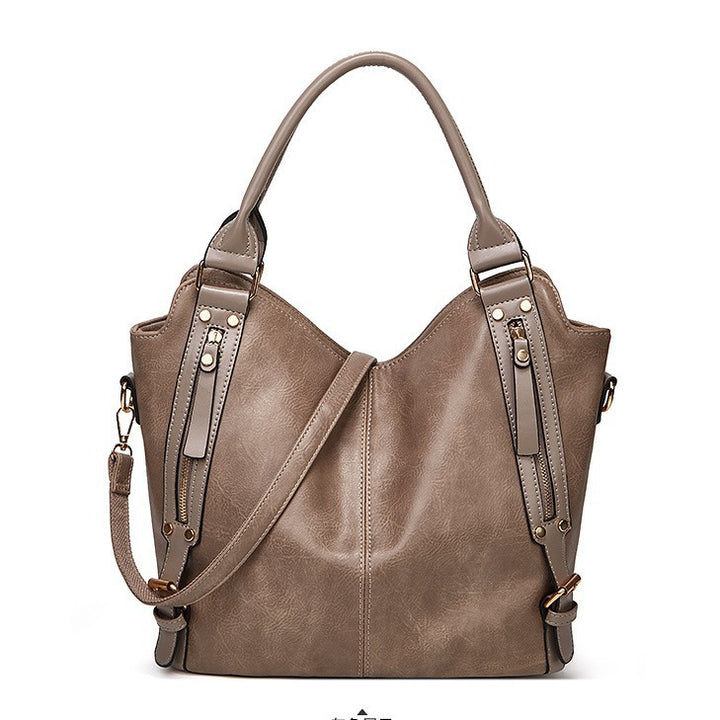 Damen Hobo-Handtasche mit stilvollem Falten-Design und abnehmbaren Schulterschlaufen Nord Taschen