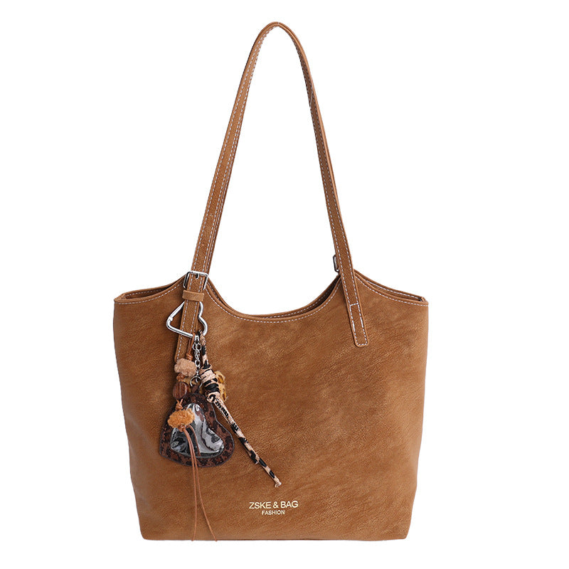 Damen elegante Tragetasche mit modischem Anhänger Nord Taschen