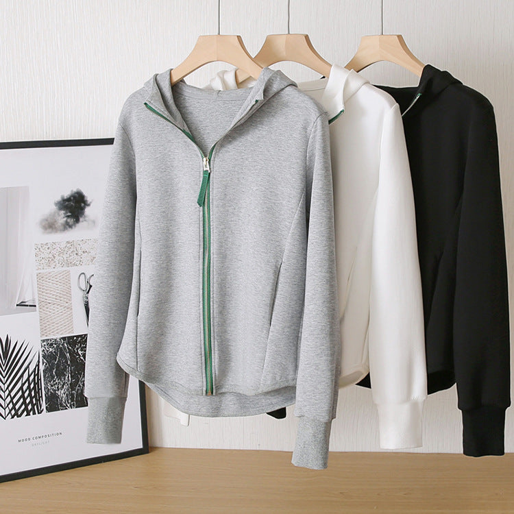 Damen Sportliche Jacke mit Kapuze Nord Taschen
