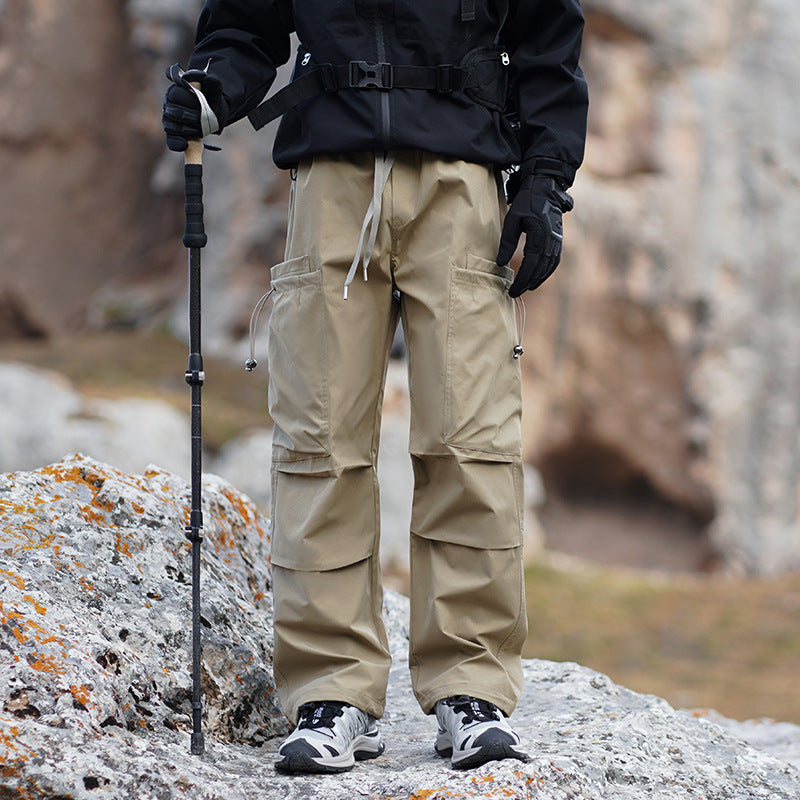 Herren Outdoor-Cargohose mit verstärkten Knien, wasserabweisend und atmungsaktiv Nord Taschen