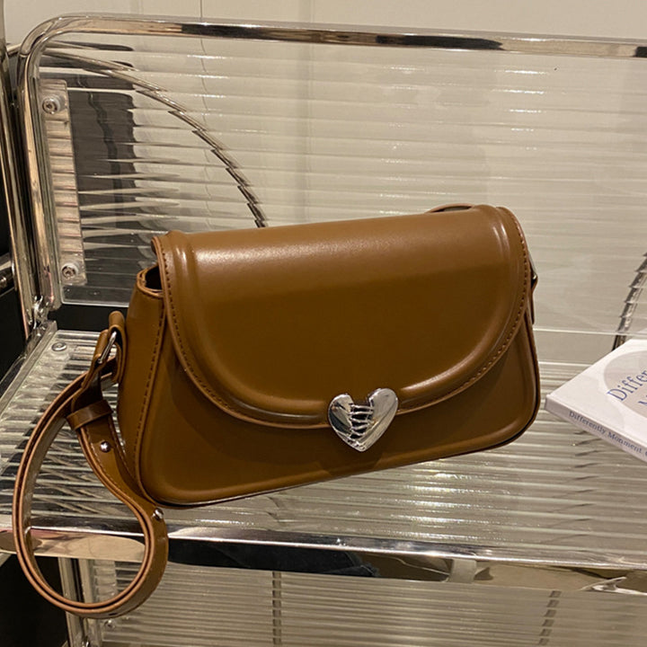 Damen Crossbody Tasche mit Herzen-Verschluss Nord Taschen