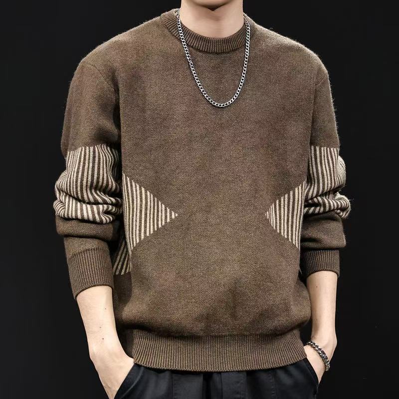 Herren Strickpullover Nord Taschen
