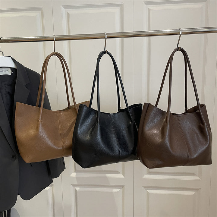 Damen elegante Tragetasche mit strukturierter Oberfläche Nord Taschen
