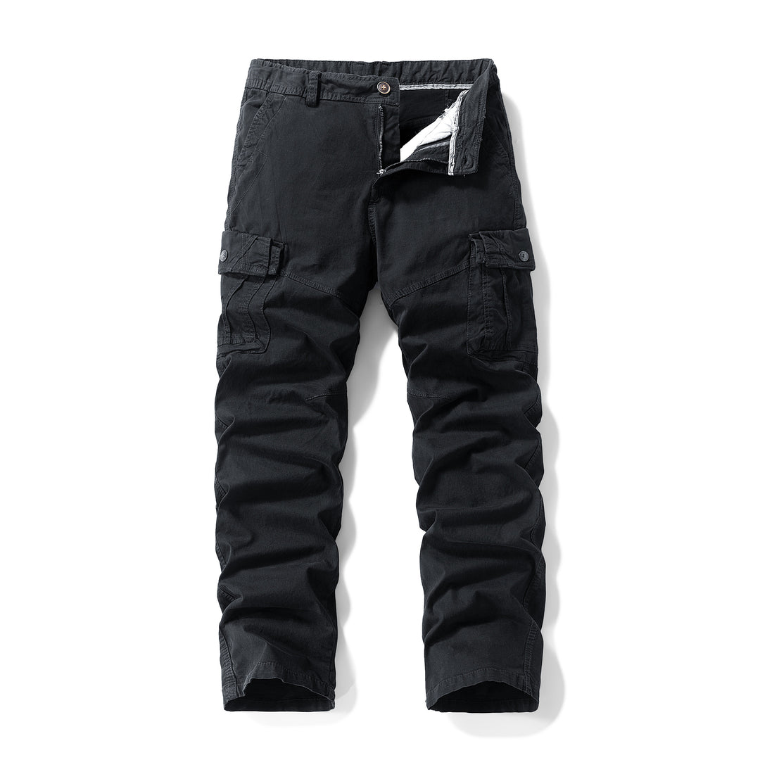 Herren Utility-Cargo-Hose im Vintage-Workwear-Look mit verstärkten Kniepartien und extra Stauraum Nord Taschen