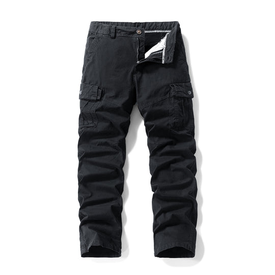 Herren Utility-Cargo-Hose im Vintage-Workwear-Look mit verstärkten Kniepartien und extra Stauraum Nord Taschen