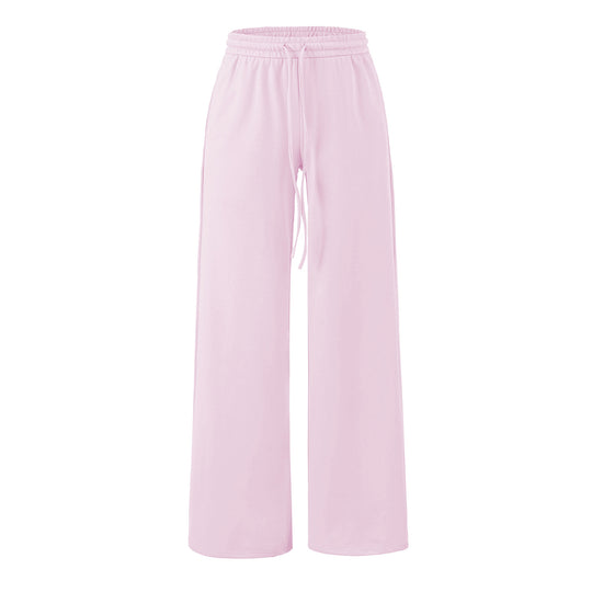 Damen Weite Lounge-Hose mit hohem elastischen Bund und Kordelzug Nord Taschen