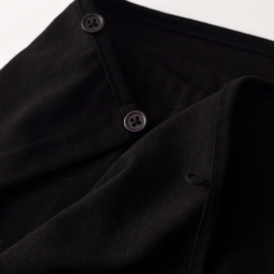 Damen Palazzo‑Hose mit Wickelrock‑Detail und weitem Bein Nord Taschen