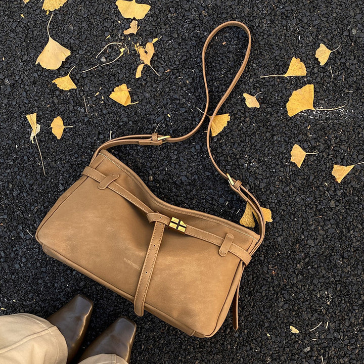 Damen elegante Handtasche mit herausnehmbarem Schulterriemen Nord Taschen