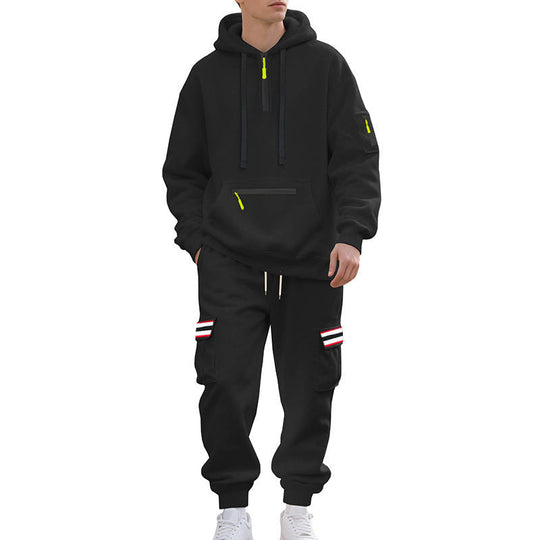 Jogginganzug Herren sportlich aus Sweatshirt und Hose
