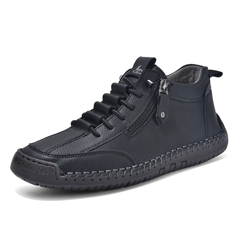 Herren Hochwertige und stilvolle Sneaker mit praktischem Reißverschluss Nord Taschen