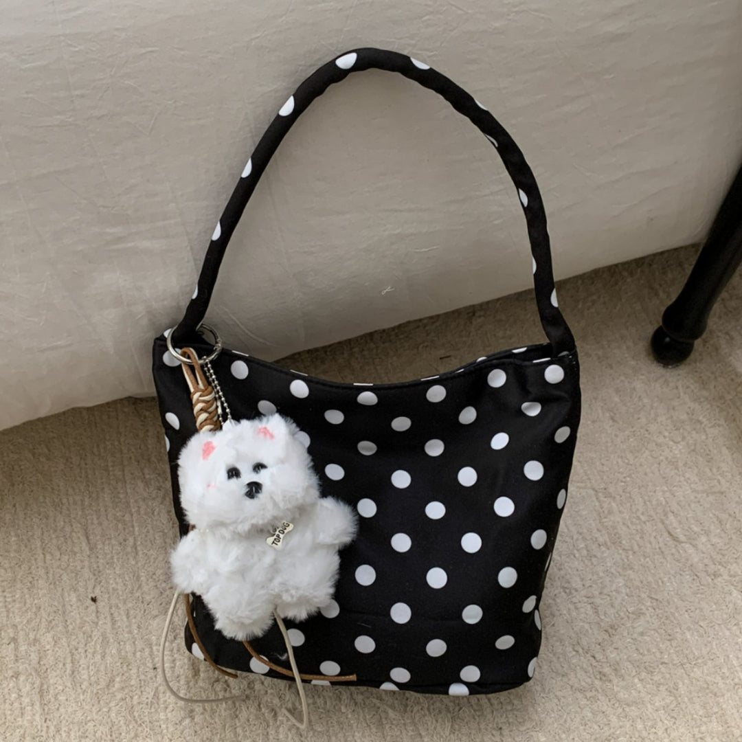 Damenhandtasche mit verspieltem Punktedesign Nord Taschen