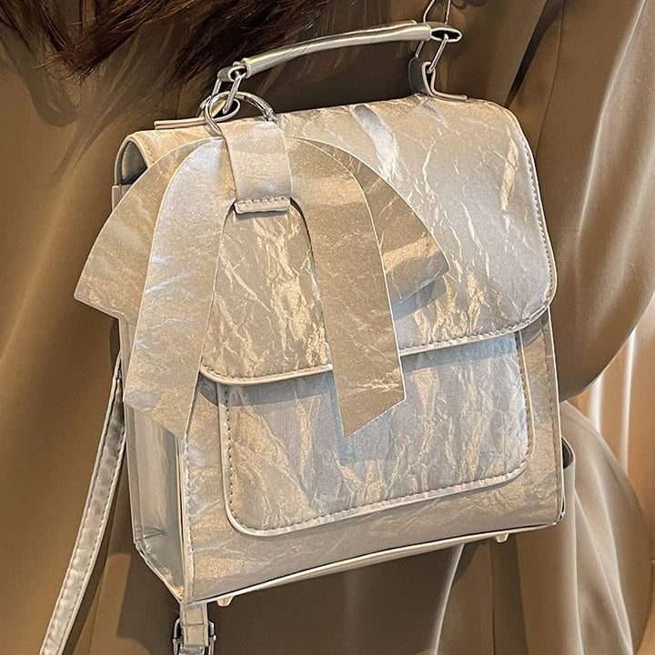 Damen Handtasche mit dekorativem Schleifendesign Nord Taschen